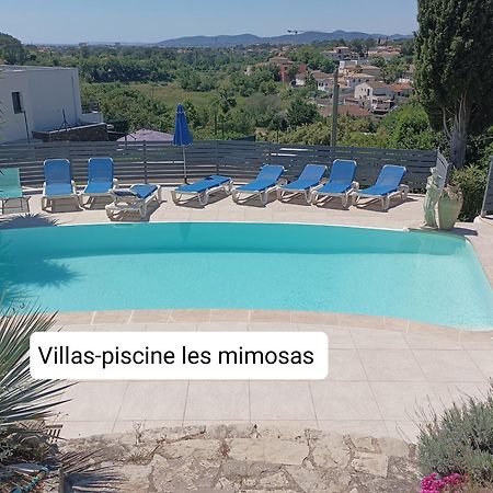 Villas-Piscine Les Mimosas Fréjus Esterno foto