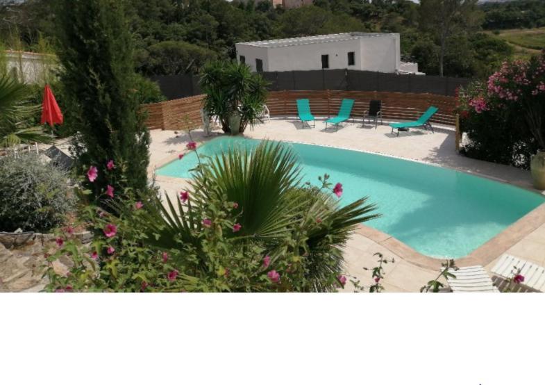 Villas-Piscine Les Mimosas Fréjus Esterno foto