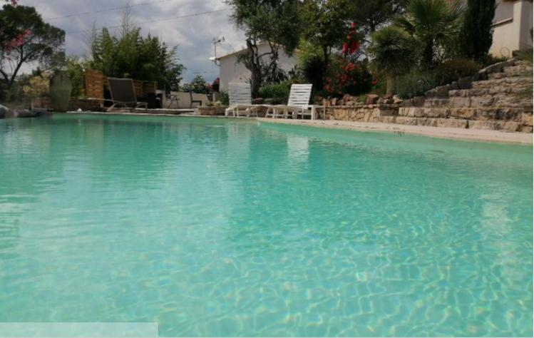 Villas-Piscine Les Mimosas Fréjus Esterno foto