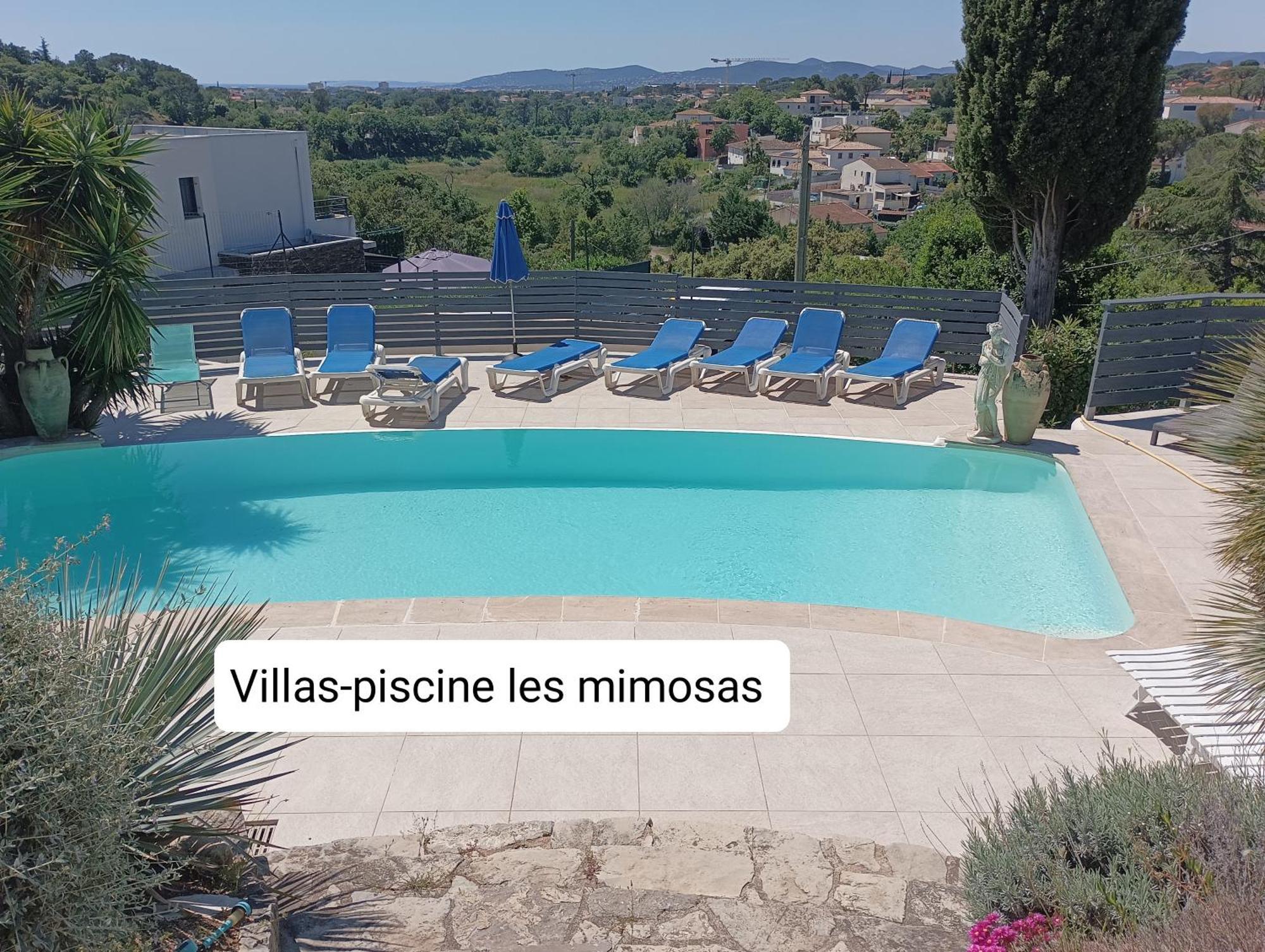 Villas-Piscine Les Mimosas Fréjus Esterno foto